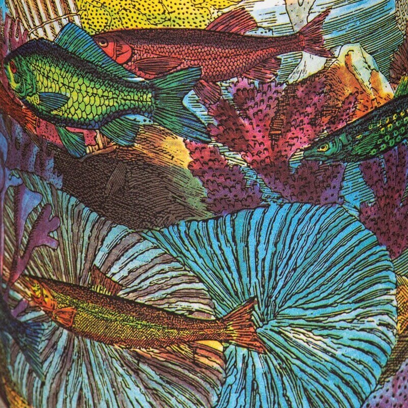 Vintage Stehleuchte "Aquarium" aus Polypropylen von Piero Fornasetti für Antonangeli, 1990er Jahre