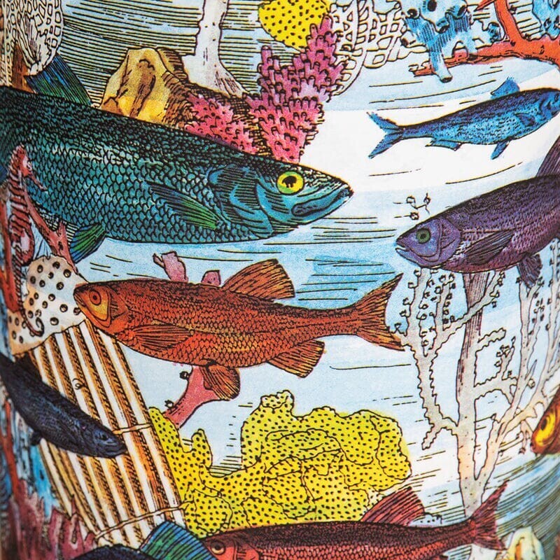 Candeeiro de chão Vintage "Aquarium" em polipropileno de Piero Fornasetti para Antonangeli, 1990
