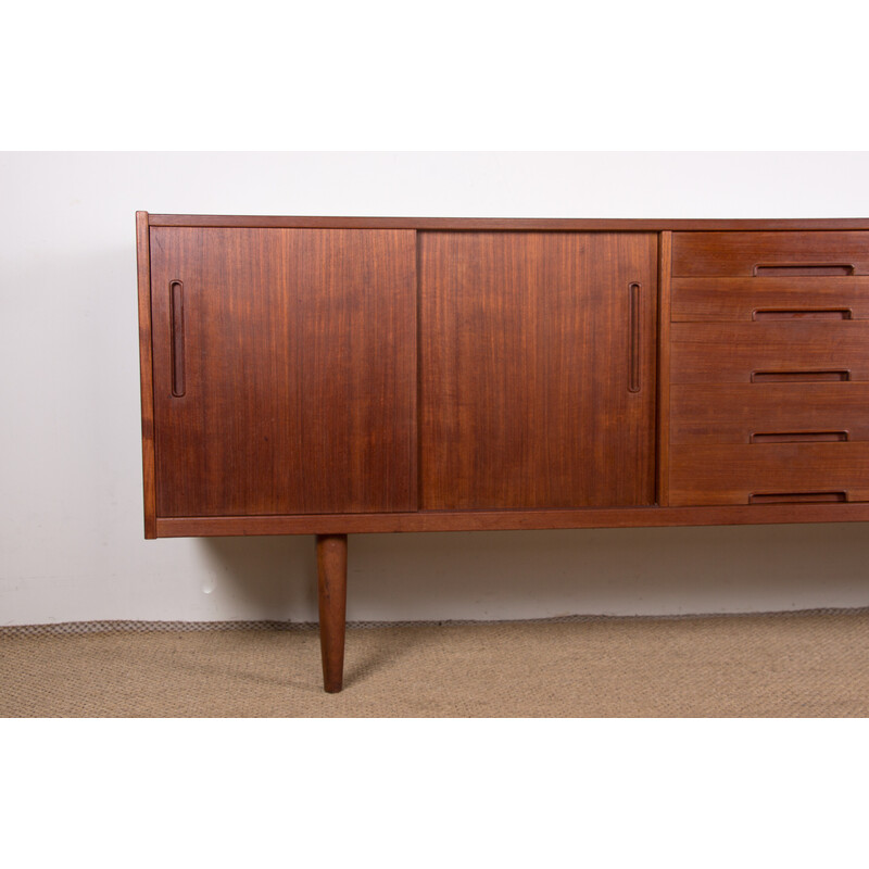 Vintage teakhouten dressoir van Nils Jonsson voor Hugo Troeds, Zweden 1960