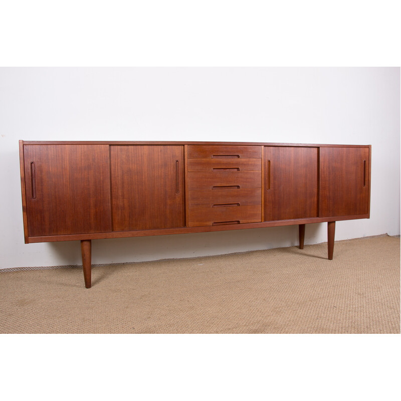 Vintage teak sideboard by Nils Jonsson for Hugo Troeds, Sweden 1960s