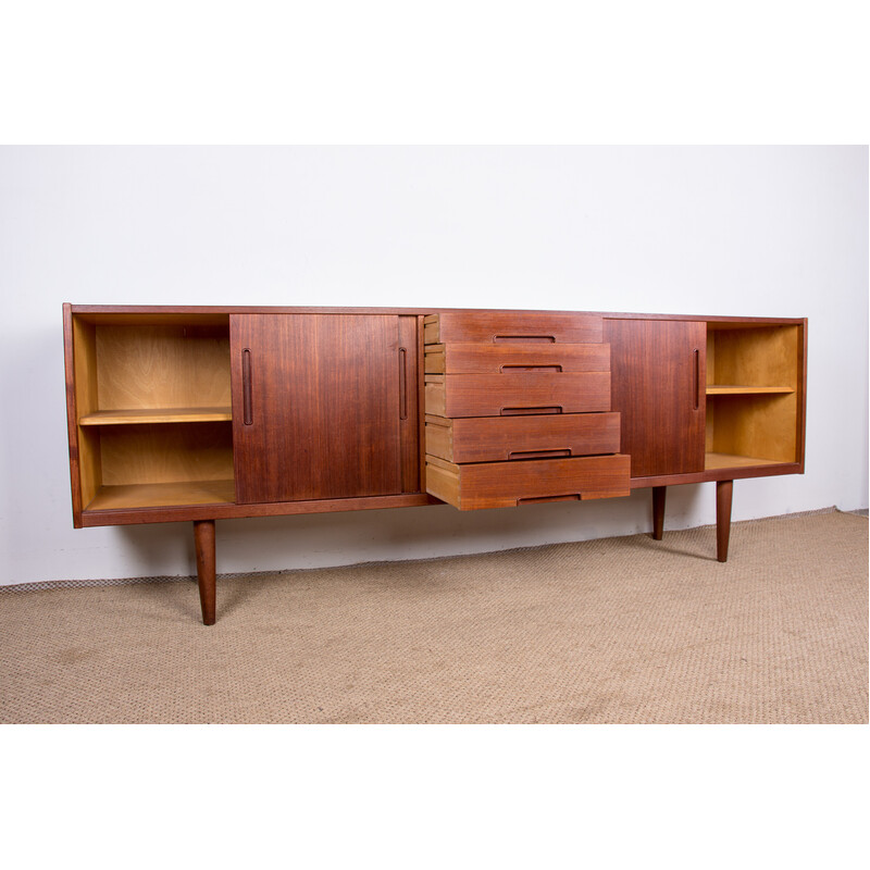 Vintage teakhouten dressoir van Nils Jonsson voor Hugo Troeds, Zweden 1960