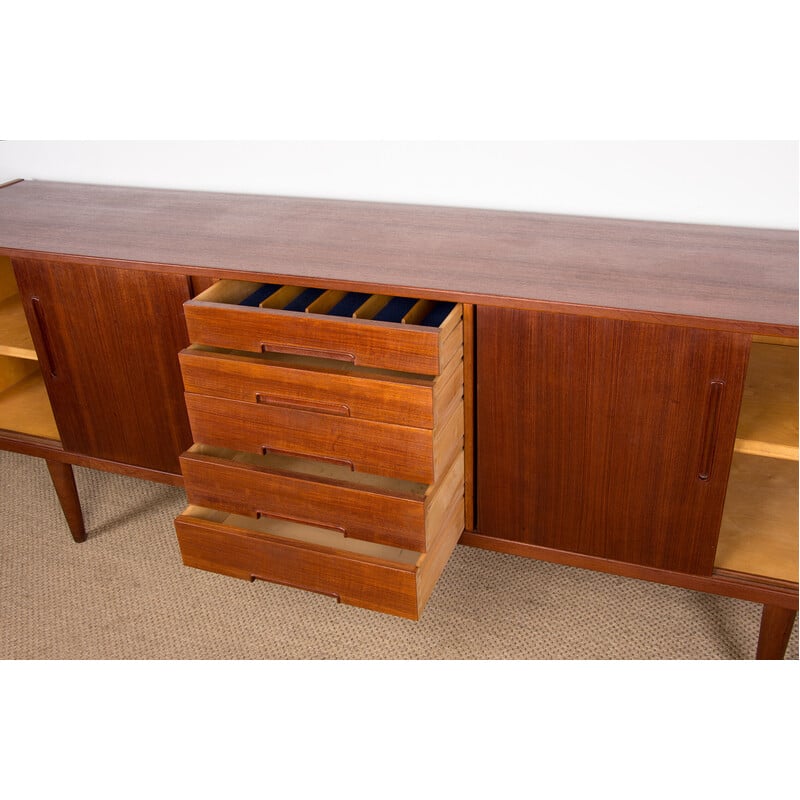 Vintage teak sideboard by Nils Jonsson for Hugo Troeds, Sweden 1960s