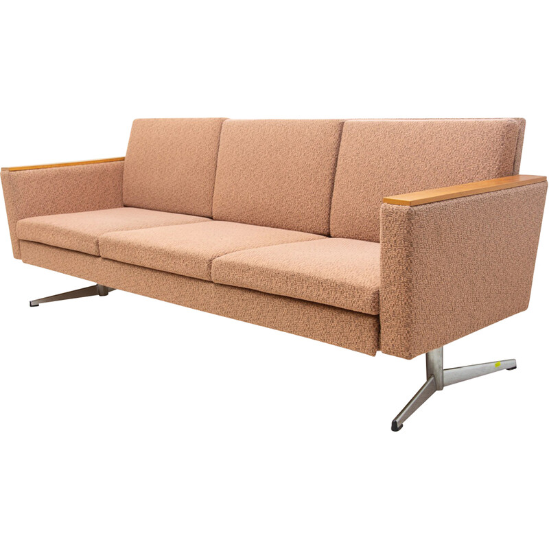 Mid century folding sofabed, Czechoslovakia 1970s