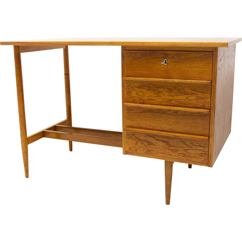 Mid century ladies writing desk, Czechoslovakia 1960s