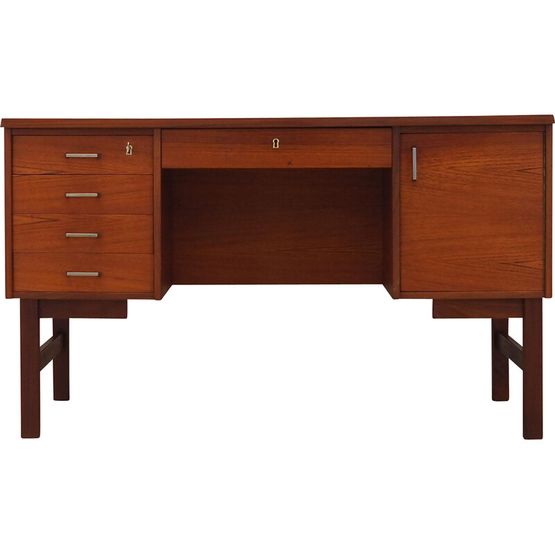 Vintage teak desk, Denmark 1970s