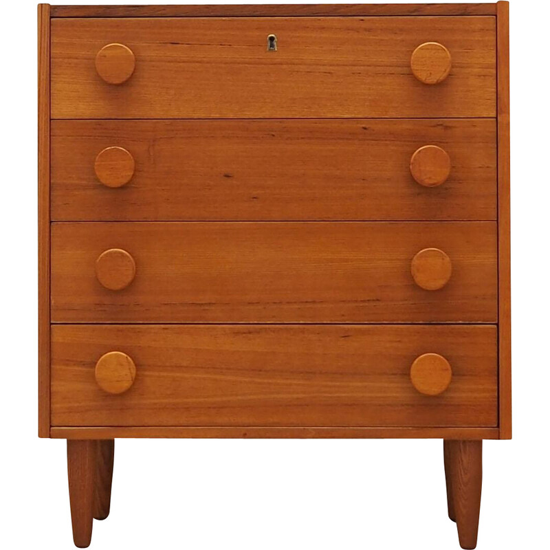 Vintage teak chest of drawers, Denmark 1960s