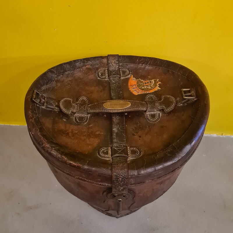 antique vintage hat box