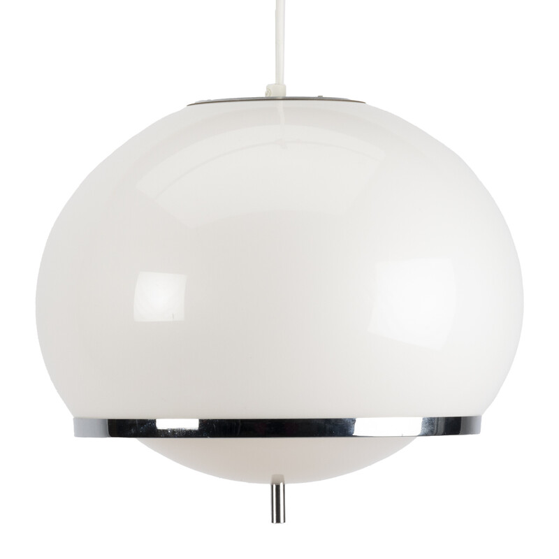 Vintage white Relipca Guzzini pendant lamp