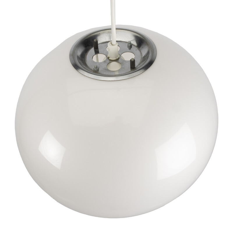 Suspension blanche vintage Relipca Guzzini