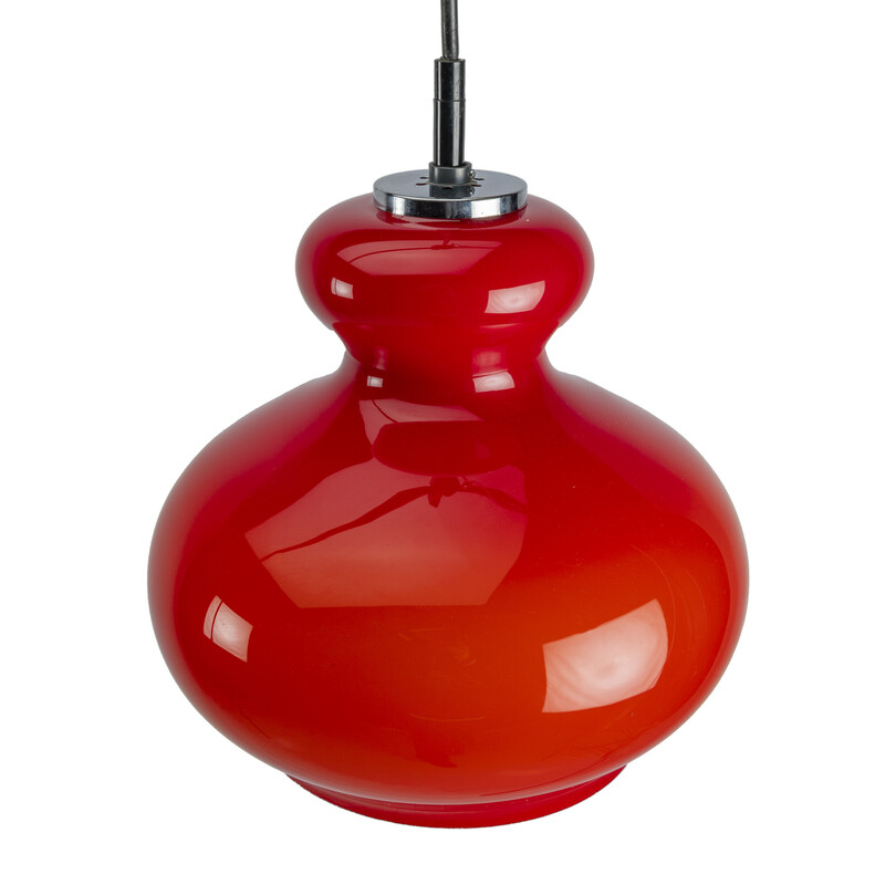 Lámpara de suspensión vintage "Onion" de Peil y Putzler
