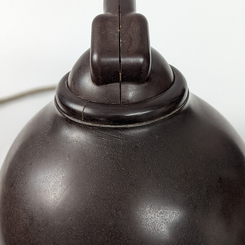 Lampe de table vintage Bauhaus en bakélite par E. K. Cole pour Ekco Ltd, 1930
