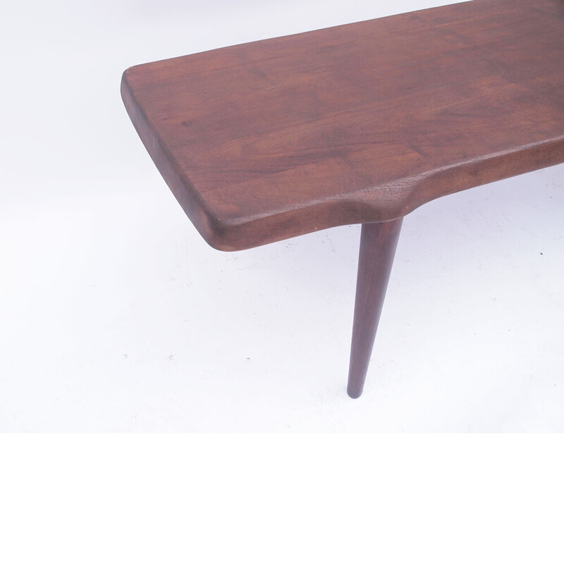 Scandinavische vintage teakhouten salontafel van John Borné Mikael Laursen, 1960-1970