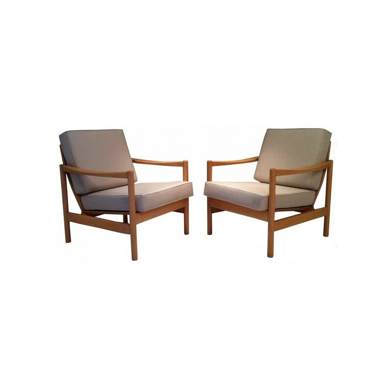 Sovietic pair of armchairs - 1960s