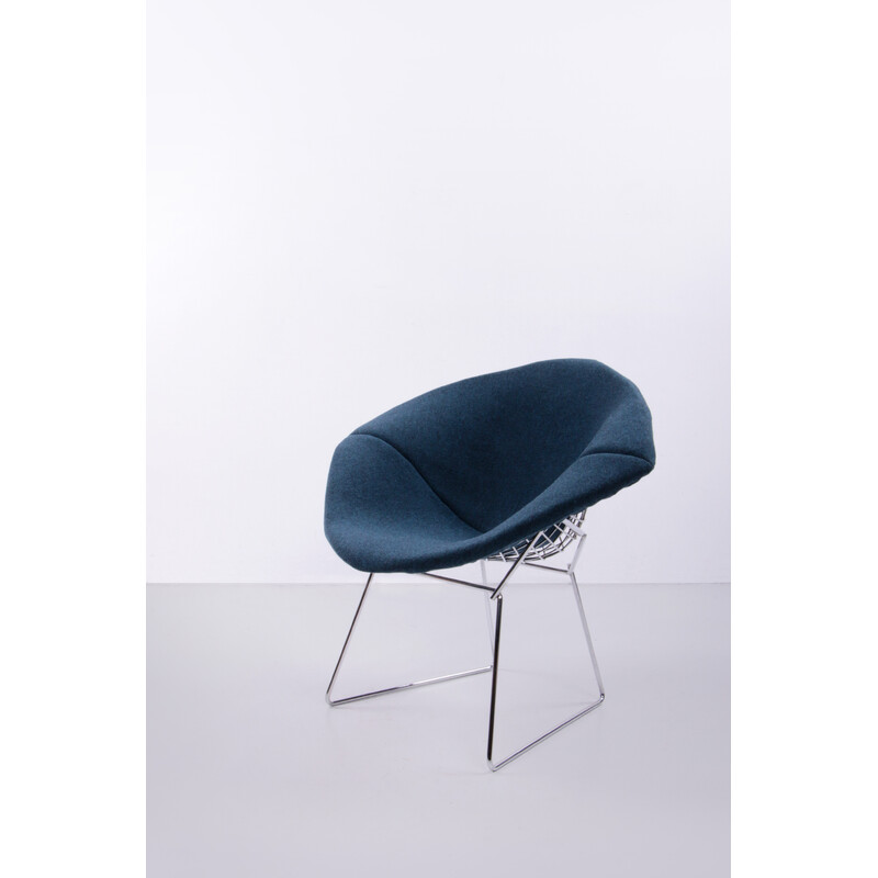 Vintage model Diamond armchair by Harry Bertoia for Knoll, 1970s