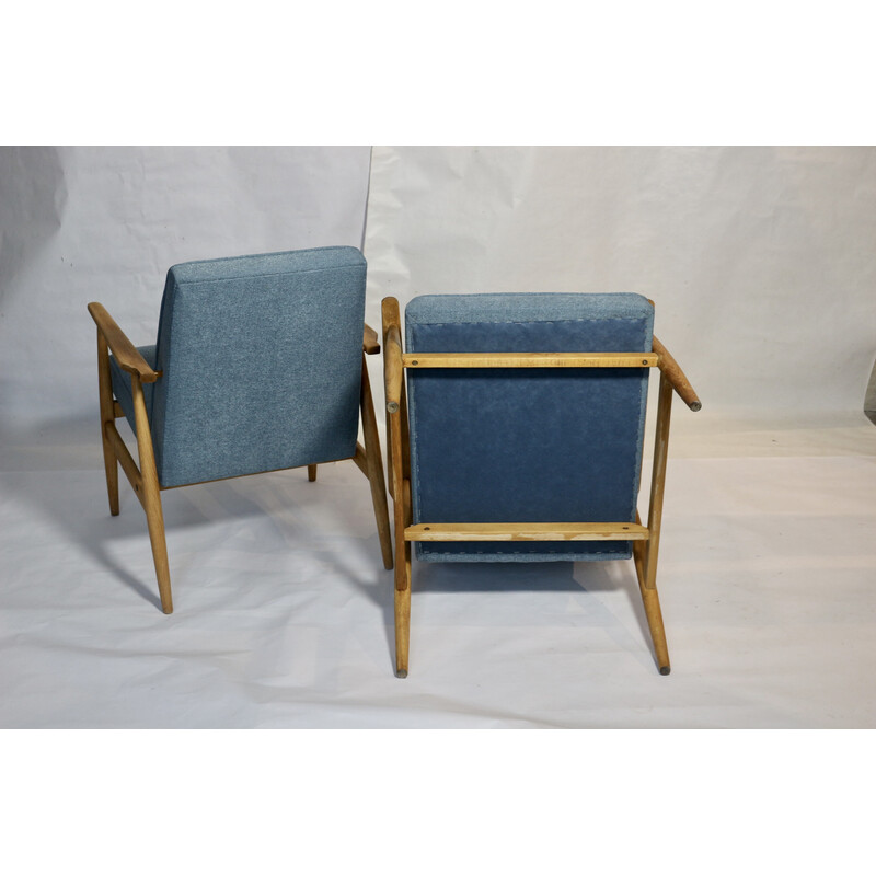 Pair of vintage armchairs 300-190 by Henryk Lis, 1970