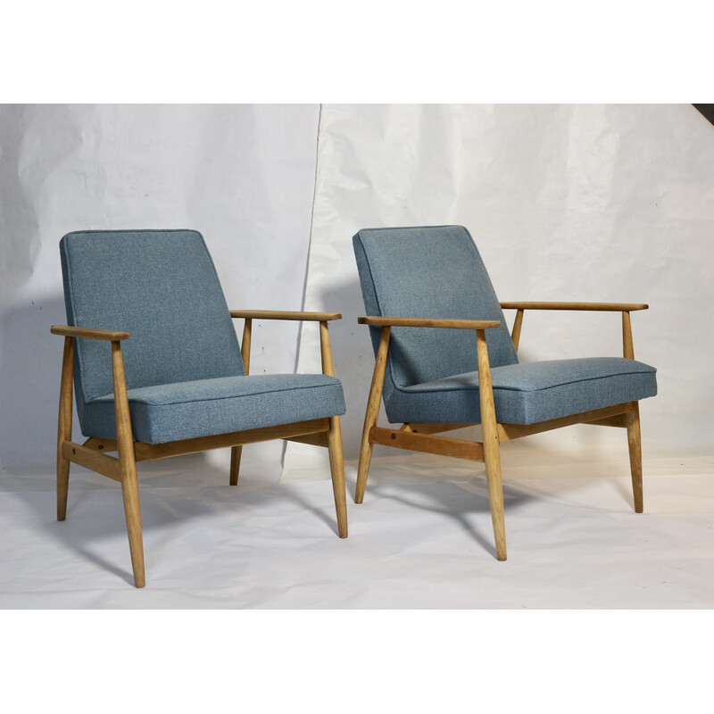 Pair of vintage armchairs 300-190 by Henryk Lis, 1970