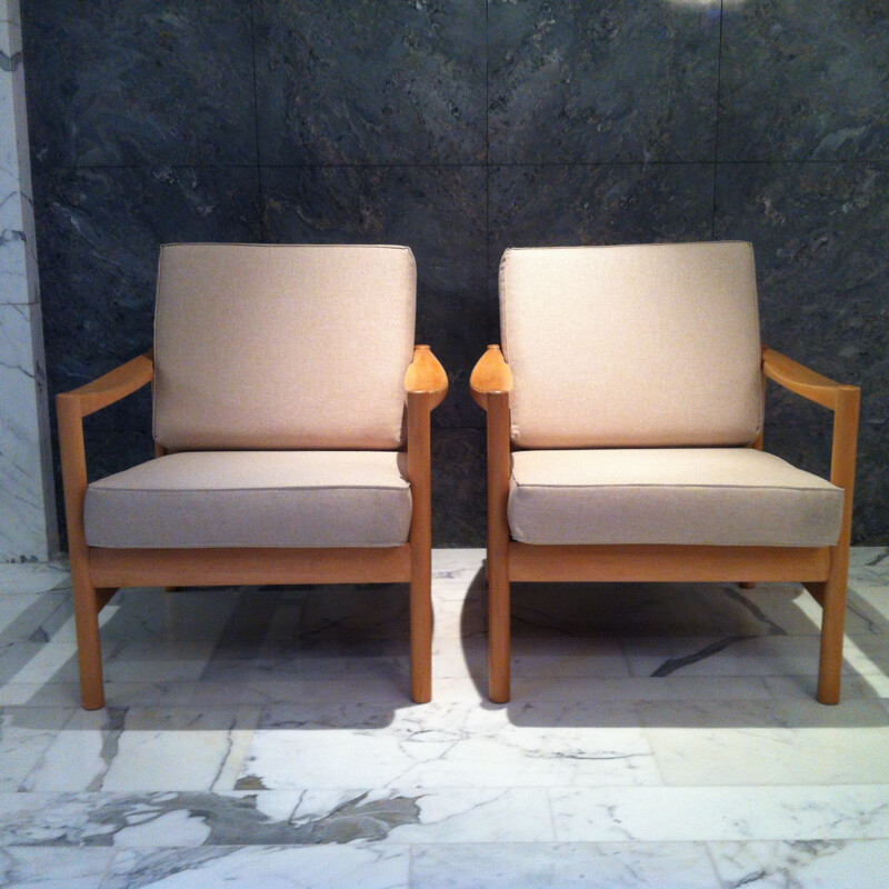 Sovietic pair of armchairs - 1960s