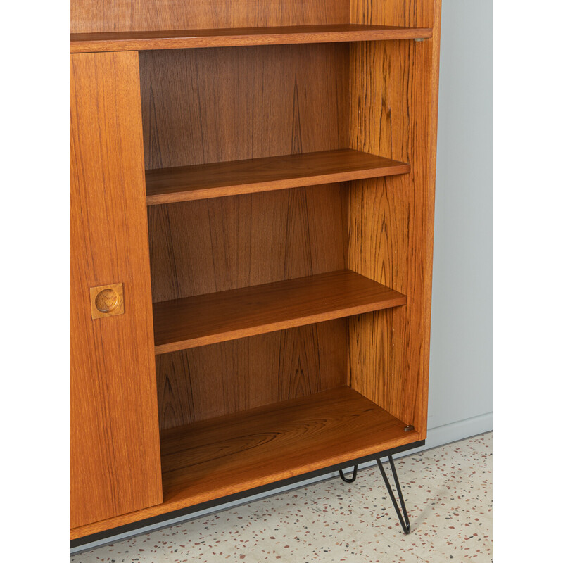 Vintage shoe cabinet with two sliding doors by Oldenburger Möbelwerkstätten, Germany 1960s