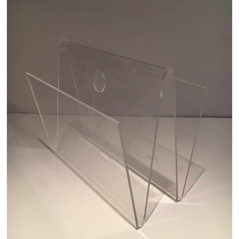 Vintage-Stehsammler aus Plexiglas, 1970