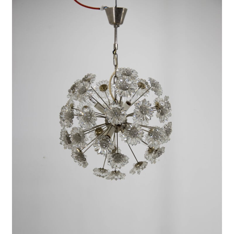 Lustre vintage Dandelion de Preciosa, 1970