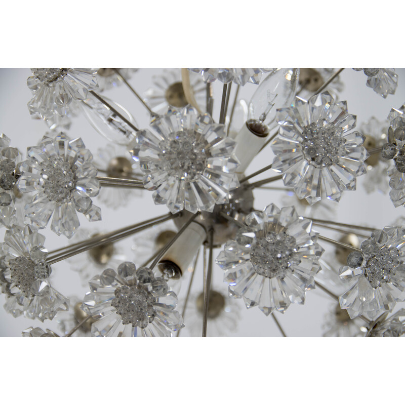 Lustre vintage Dandelion de Preciosa, 1970