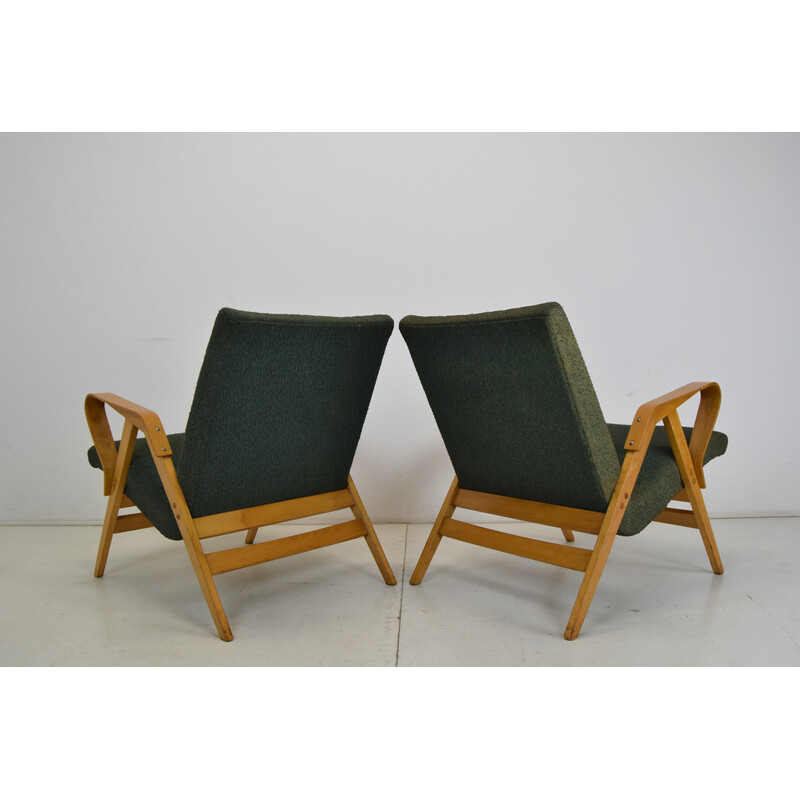 Paire de fauteuils vintage par Frantisek Jirak pour Tatra, Tchécoslovaquie 1960