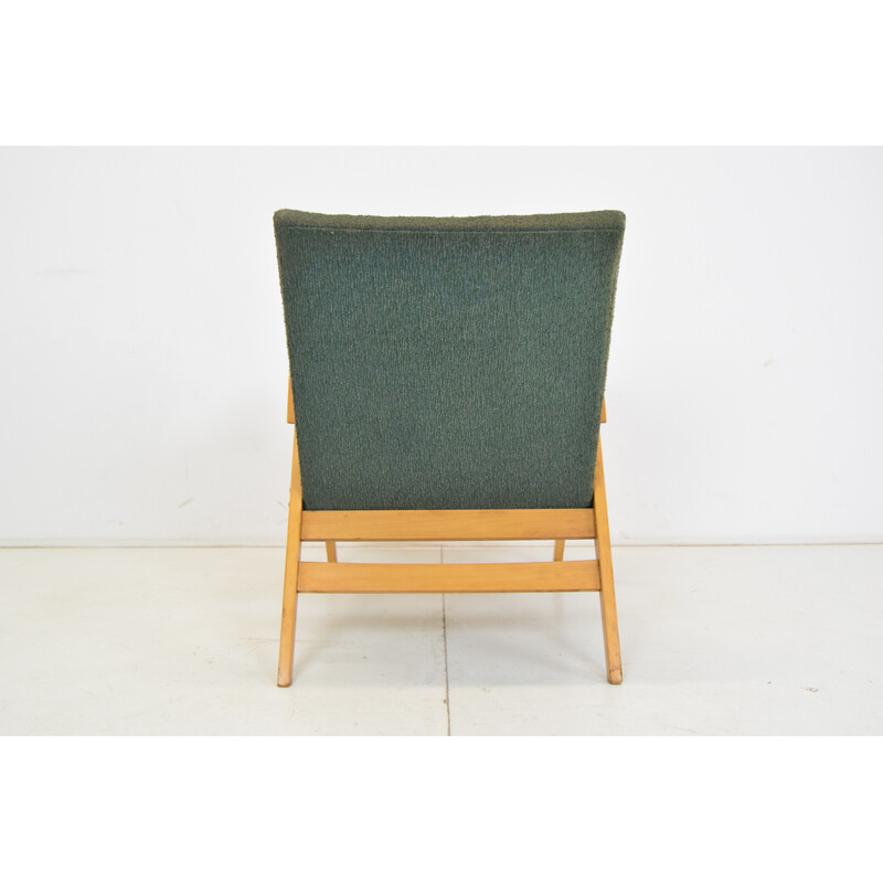Mid-century bentwood armchair by Frantisek Jirak for Tatra, Czechoslovakia 1960s