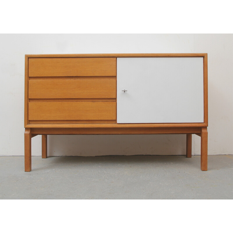 Oakwood and formica sideboard - 1960s