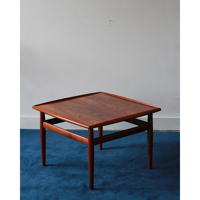 Vintage teak coffee table by Grete Jalk for Glostrup Møbelfabrik, 1960