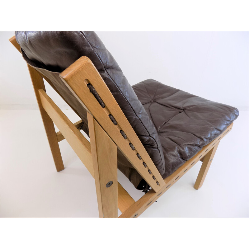 Vintage Bruksbo Hunter fauteuil van Torbjorn Afdal