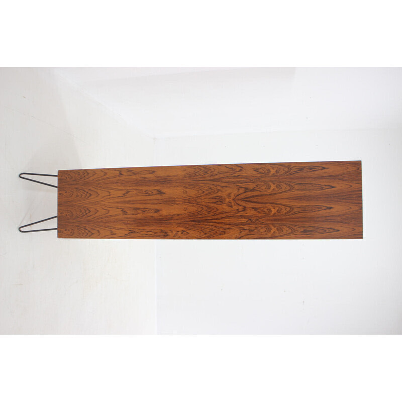 Vintage rosewood bookcase by Poul Hundevad, Denmark 1960s