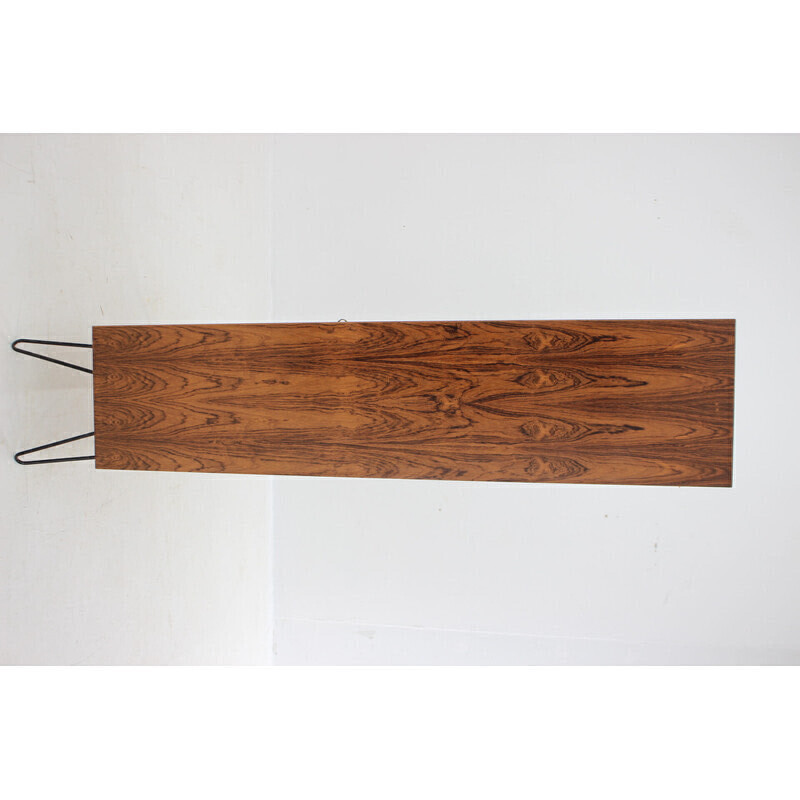 Vintage rosewood bookcase by Poul Hundevad, Denmark 1960s