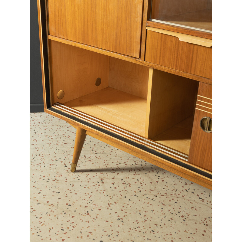 Vintage highboard with four sliding doors, Germany 1950s