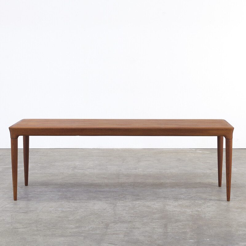 Vintage coffee table in teak by Johannes Andersen - 1960s