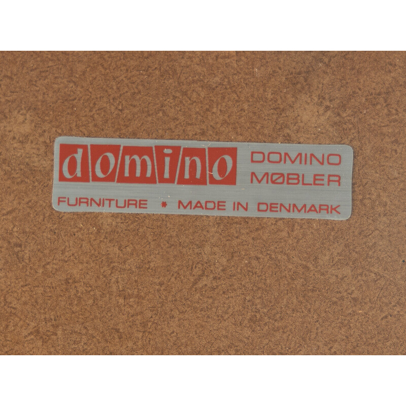 Secretaria vintage de dos cuerpos de Domino Møbler, Dinamarca Años 60