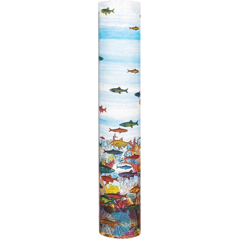 Lampadaire vintage "Aquarium" en polypropylène par Piero Fornasetti pour Antonangeli, 1990