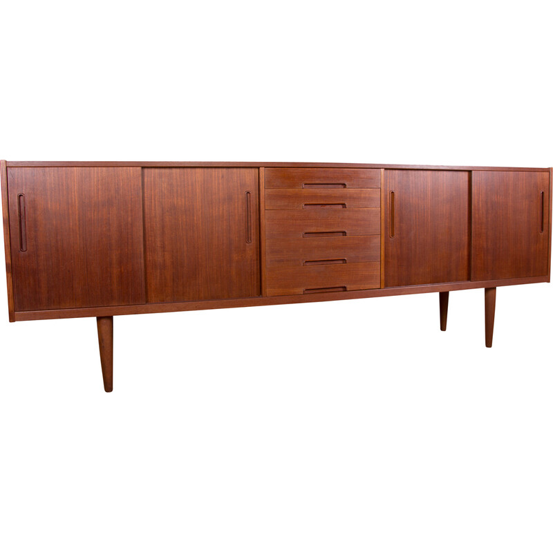 Vintage teak sideboard by Nils Jonsson for Hugo Troeds, Sweden 1960s