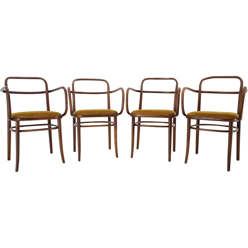 Vintage Ton bentwood dining chair, 1970s