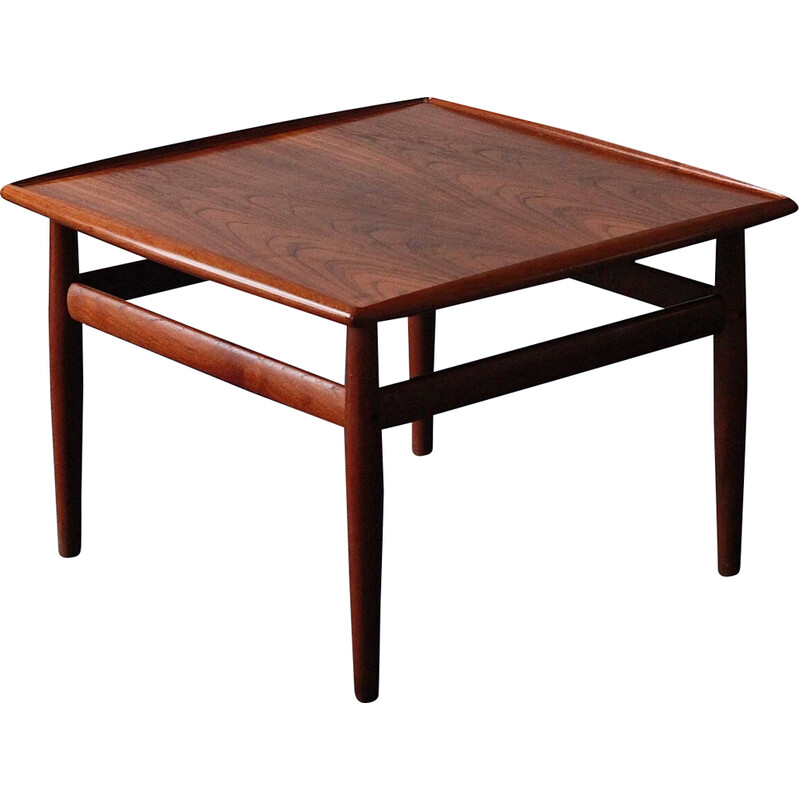 Table basse vintage en teck par Grete Jalk pour Glostrup Møbelfabrik, 1960