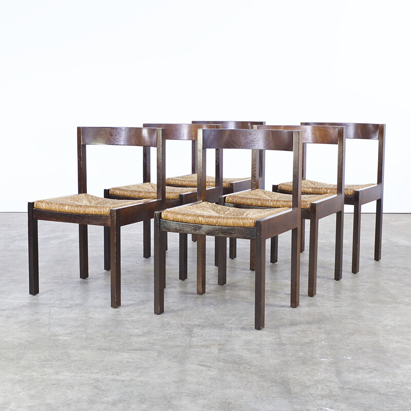 Set of 6 Spectrum dining chairs, Martin Visser - 1960s