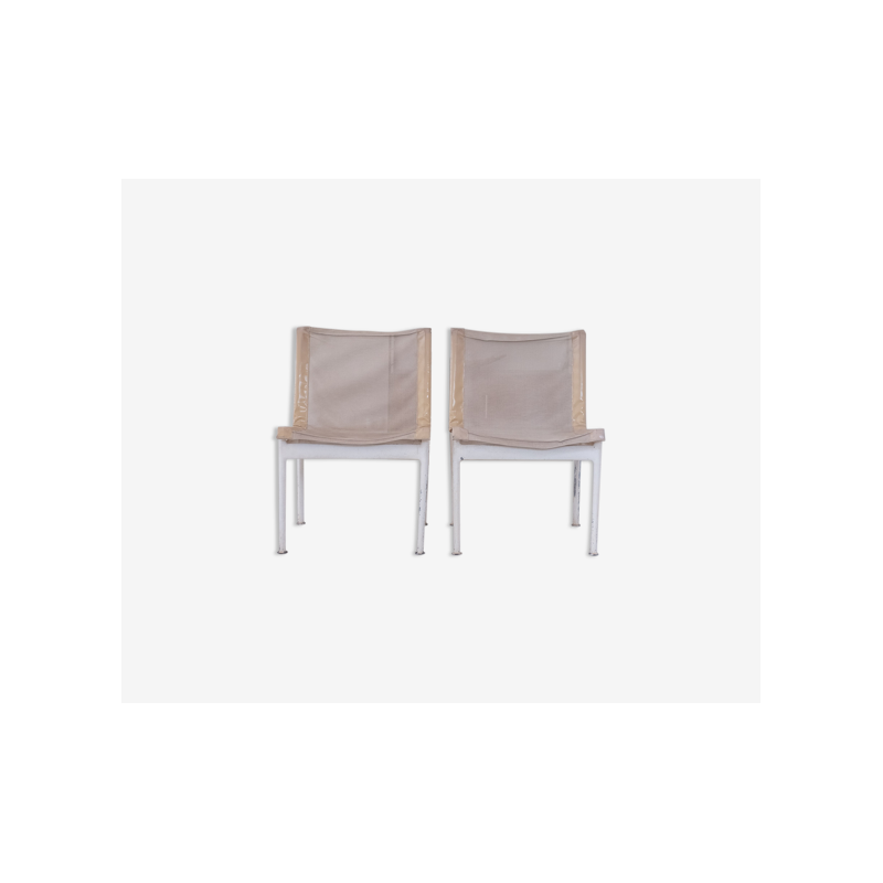 Pair of vintage outdoor chairs by Richard Schultz for Knoll, 1966