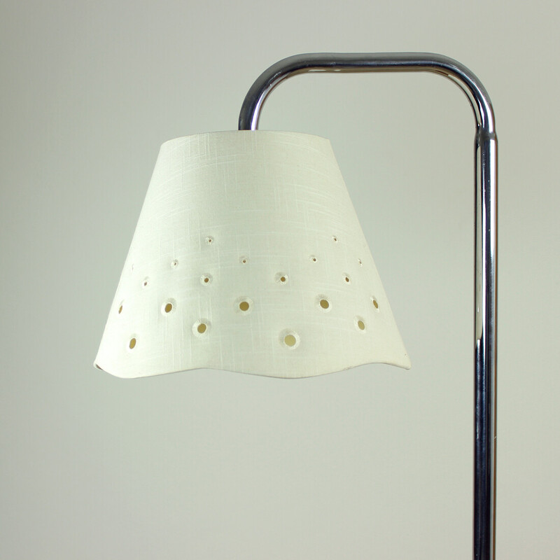 Vintage functionalist floor lamp by Jindrich Halabala, Czechoslovakia 1930