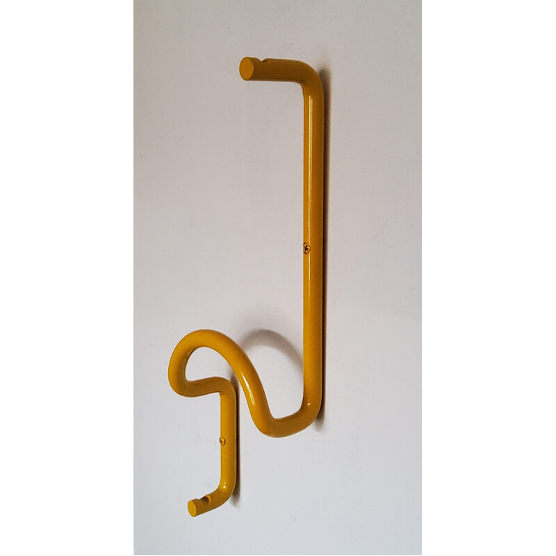 Vintage "Taka" coat rack in curved and colored metal by Cesare Rota Nodari for Acerbis, 1960s