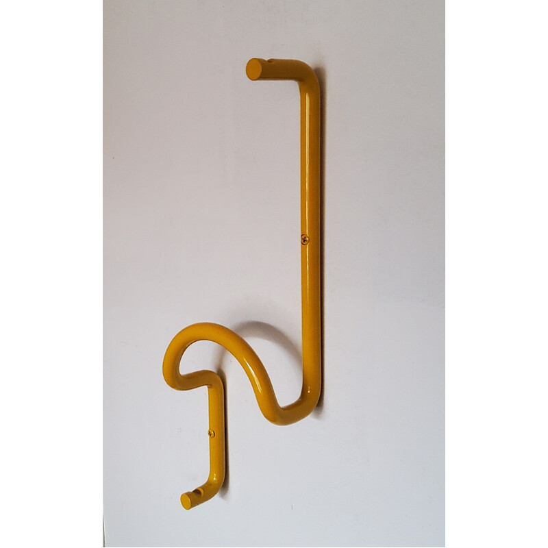 Vintage "Taka" coat rack in curved and colored metal by Cesare Rota Nodari for Acerbis, 1960s