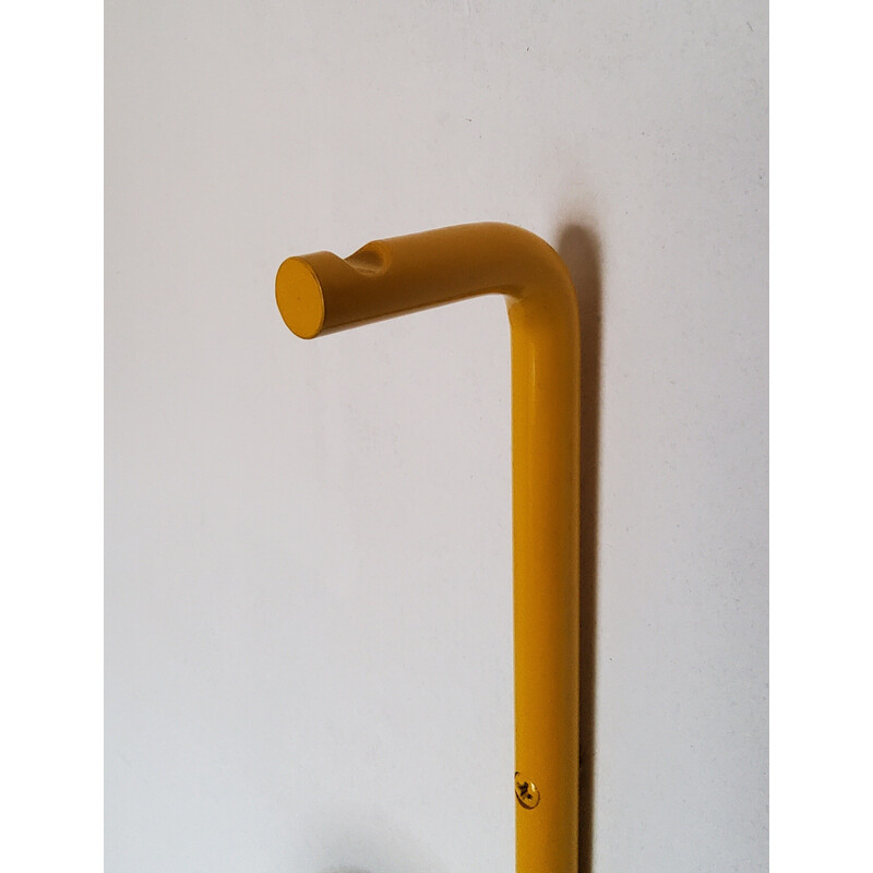Vintage "Taka" coat rack in curved and colored metal by Cesare Rota Nodari for Acerbis, 1960s