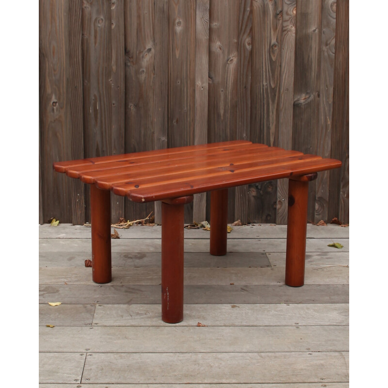 Vintage pine side table