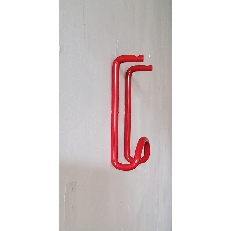 Vintage "taka" coat rack in curved metal by Cesare Rota Nodari for Acerbis, 1960s