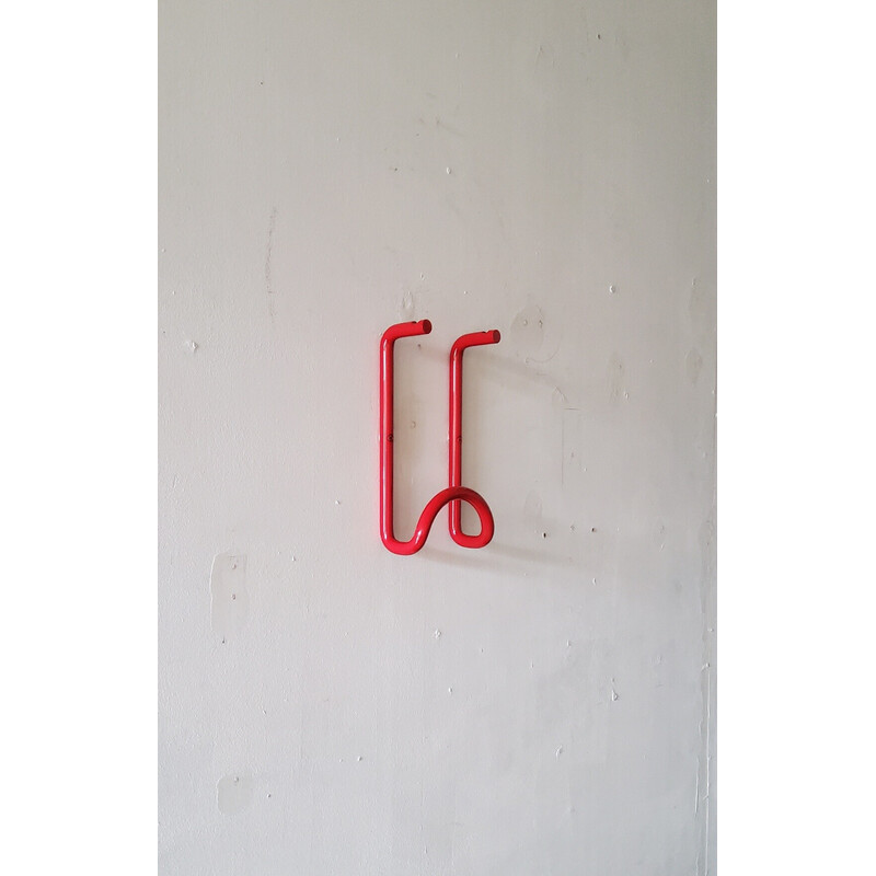 Vintage "taka" coat rack in curved metal by Cesare Rota Nodari for Acerbis, 1960s