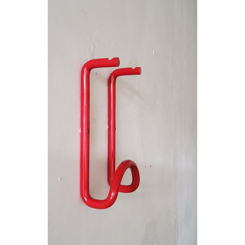 Vintage "taka" coat rack in curved metal by Cesare Rota Nodari for Acerbis, 1960s