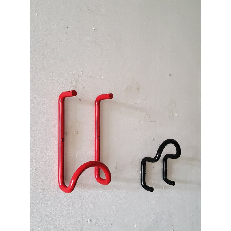 Vintage "taka" coat rack in curved metal by Cesare Rota Nodari for Acerbis, 1960s